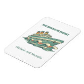 Family Name Cruise Ship Door Marker Magneet (Linkerzijde)