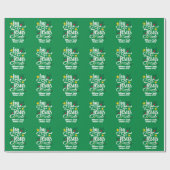 Family Name JOY IN JESUS Christian Christmas  Cadeaupapier (Vlak)