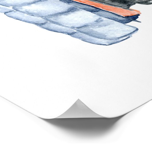 Family Name Personalized Mudroom Keepsake Print (Hoek)