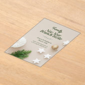 Family New Year Brunch Invitation 2026 Acryl Uitnodigingen (Laagn)