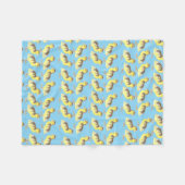 Family of Ducks Fleece Blanket (Voorkant (Horizontaal))