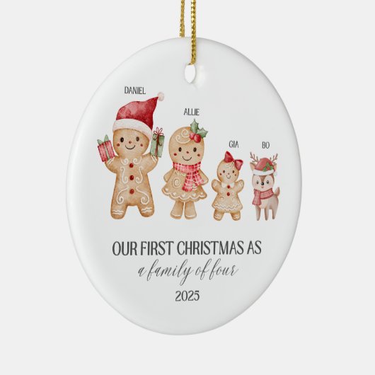 Family of Four Ornament (Rechts)