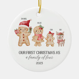 Family of Four Ornament
