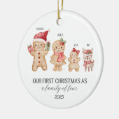 Family of Four Ornament (Links)