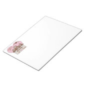 Family of Sloths with Envelope, Heart and Text Notitieblok (Schuin)