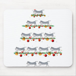 Family Pajama Sets Christmas Alaskan Malamute Dog Muismat