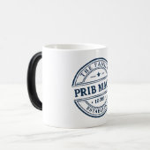 Family Passport Stamp Personalized Custom Travel Magische Mok (Voorkant links)