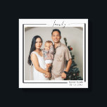 Family Personalized Photo and Text Typography Canv Canvas Afdruk<br><div class="desc">Family Personalized Photo and Text Typography wall art - Canvas Print from - add your own photograph and text to this great canvas</div>