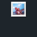 Family Personalized Photo and Text Typography Canvas Afdruk<br><div class="desc">Family Personalized Photo and Text Typography wall art - Canvas Print from - add your own photograph and text to this great canvas</div>