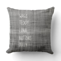 Family PET Names Animal Lover Timeless Keepsake