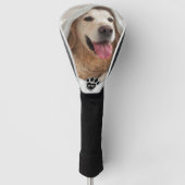 Family Pet Photo Monogram DRIVER Golfheadcover (Voorkant)