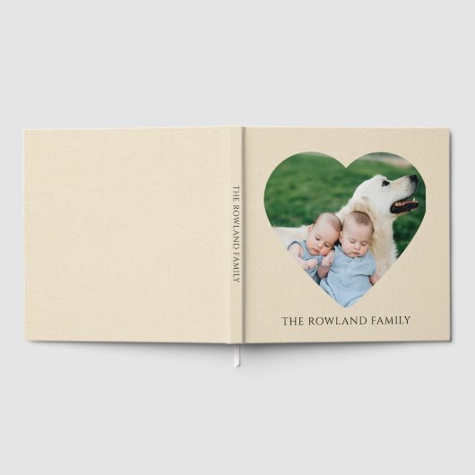 Family Photo Album Book Gastenboek (Volledig)