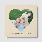 Family Photo Album Book Gastenboek (Voorkant)