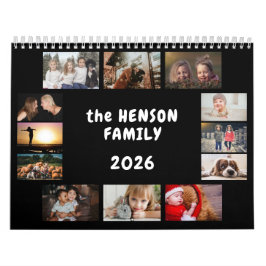 Family Photo Calendar 2026 Monthly 12 Photos Kalender