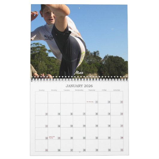 Family Photo Calendar Kalender (Jan 2026)