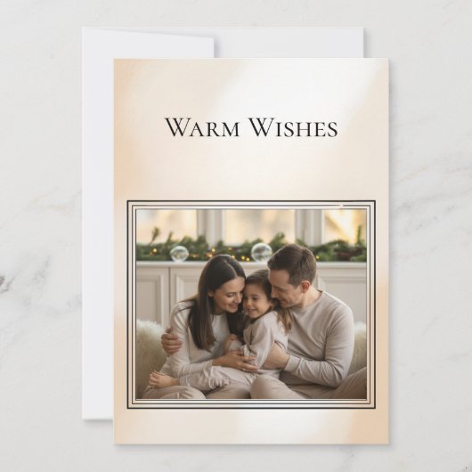 Family Photo Christmas Card (Voorkant)