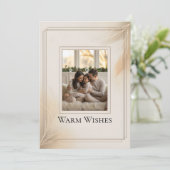 Family Photo Christmas Card (Staand voorkant)