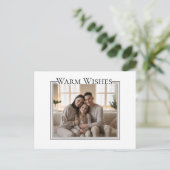 Family Photo Christmas Card Feestdagenkaart (Staand voorkant)