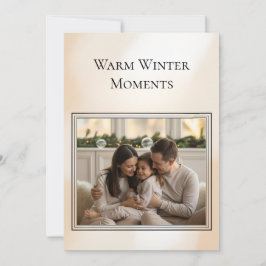 Family Photo Christmas Card Feestdagenkaart