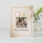 Family Photo Christmas Card Feestdagenkaart (Staand voorkant)