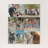 Family Photo Collage 8 Images Custom Legpuzzel (Verticaal)
