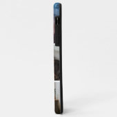 Family Photo Collage blue 4 Picture Case-Mate iPhone Case (Achterkant/links)