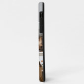 Family Photo Collage Gray 4 Picture Case-Mate iPhone Case (Achterkant/links)