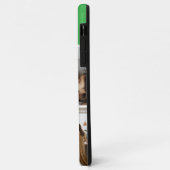 Family Photo Collage GREEN 4 Picture Case-Mate iPhone Case (Achterkant/links)