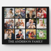 Family Photo Collage - Kies uw kleur Fotoplaat (Voorkant)