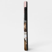 Family Photo Collage pink 4 Picture Case-Mate iPhone Case (Achterkant/links)