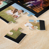 Family Photo Collage Portraits Legpuzzel (Zijkant)