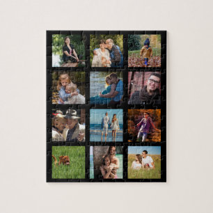 Family Photo Collage Portraits Legpuzzel