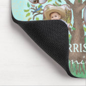 Family Photo Collage Tree 8 Afbeeldingen + Name Ea Muismat (Hoek)