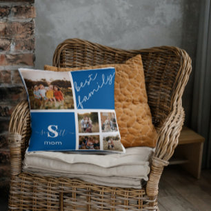 Family Photo & Family Quote Pillow Kussen