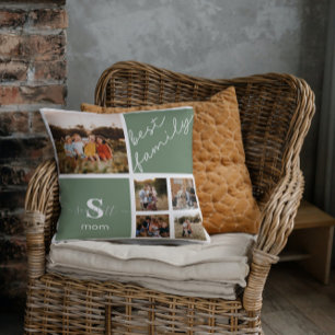 Family Photo & Family Quote Pillow Kussen