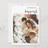 Family Photo Happy Holiday (Voorkant)