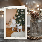 Family Photo Holiday Card Custom Christmas  Kaart