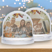 Family photo keepsake Thanksgiving fall decor Sneeuwbol
