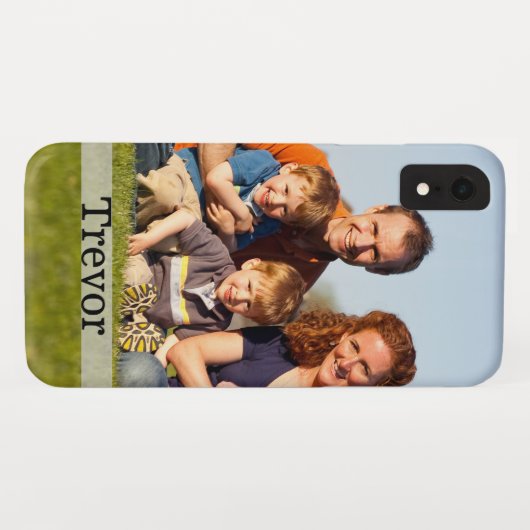 Family Photo Mobile Phone Case (Achterkant (horizontaal))