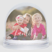 Family Photo Sneeuwbol (Voorkant)