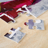 Family Photo Typewriter Aangepaste kleur Legpuzzel (Zijkant)