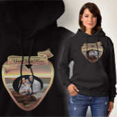 Family Photo Waves and Boulders 0893 Hoodie