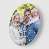 Family Photo with Modern Script Typography Grote Klok (Hoek)