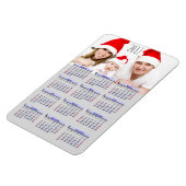 Family Pic 2017 Mini-koelkast Magnet Calendar Magneet (Linkerzijde)