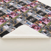 Family Pics Sherpa Blanket Sherpa Deken (3/4)