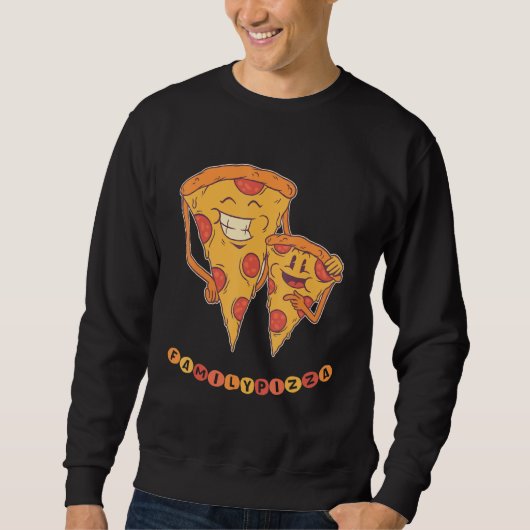 Family Pizza Matching Trui (Voorkant)