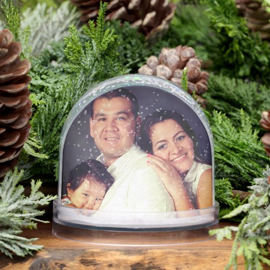 Family Portrait First Christmas  Sneeuwbol (Winter)