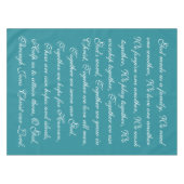 Family Prayer Tablecloth Tafelkleed (Voorkant (Horizontaal))