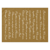 Family Prayer Tablecloth Tafelkleed (Voorkant (Horizontaal))