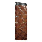 Family Ranch Faux Crocodile Leather Thermosbeker (Geroteerd rechts)